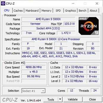 AMD Ryzen 9 5900X y 5950X