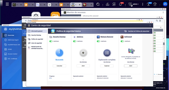 QNAP Security Center QNAP Security Center